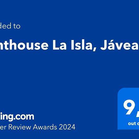 Penthouse La Isla, Javea Leilighet Eksteriør bilde